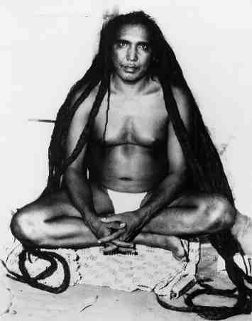 Yoga Guru Sri Tat Wale Baba - Rishi of the Himalayas - four days before his mahasamadhi.
